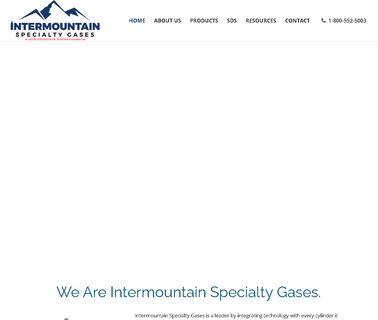 Intermountain Specialty Gases laboratory lighting