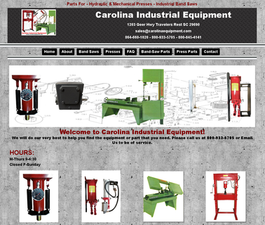 Carolina Equipment Solutions bandsaws dake