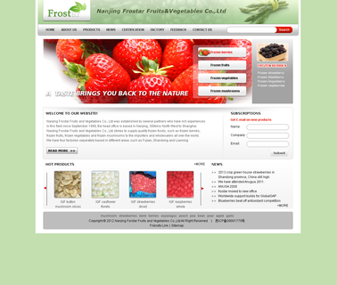 Nanjing Frostar Fruits & Vegetables fruits berries