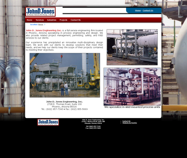 John D. Jones Engineering chemical pharmaceuticals