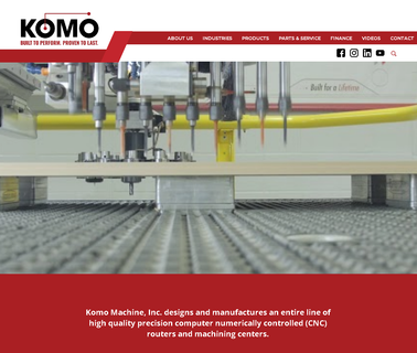 Komo Machine woodworking