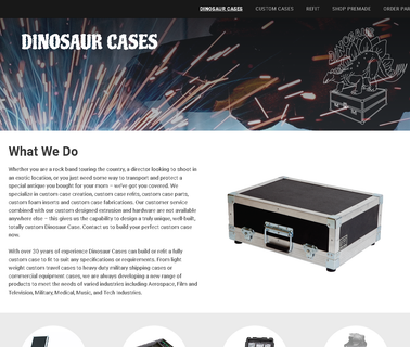 Dinosaur Cases Custom Design Equipment Cases case musical instrument