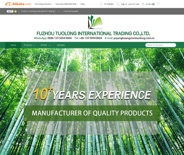 Fuzhou Tuolong International Trading bamboo bbq skewer