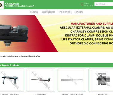A. R. Industries clamps single