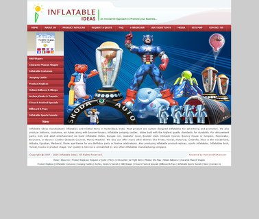 Inflatable Ideas bounces castles