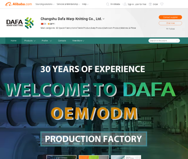 Changshu Dafa Warp Knitting air fabrics