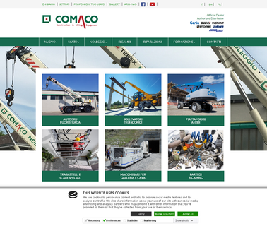 Co.Ma.Co. Srl scaffolding aerial