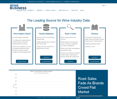 Wines Vines Analytics wine vines