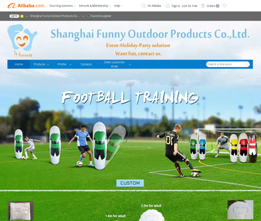 Shanghai Funny Outdoor Products inflatable beach products