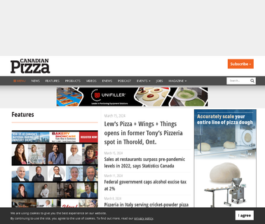 Canadian Pizza Magazine advertising