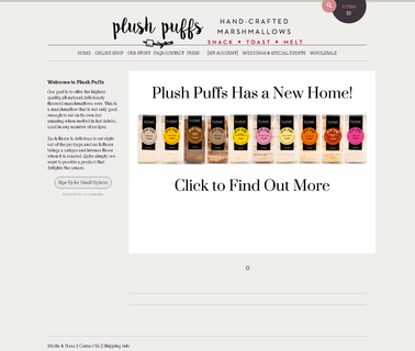 Plush Puffs Gourmet Marshmallo bulk core