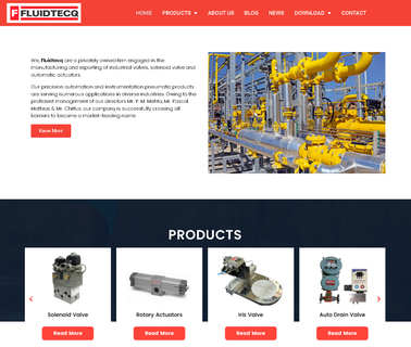 Fluidtecq Pneumatics cylinder pad