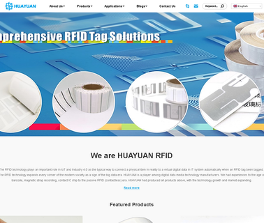 Shanghai Huayuan Electronic rfid card pvc magnetic cards