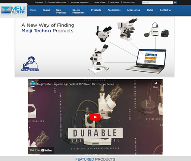 Home - Meiji Techno America dermatology