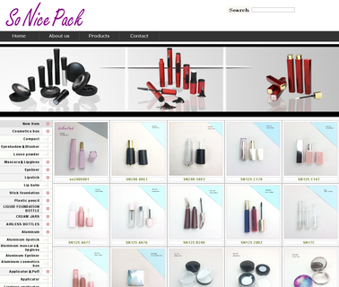 So Nice Pack International cosmetic packaging container