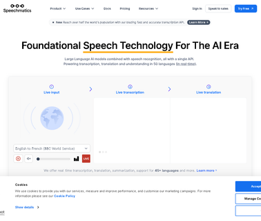 Speechmatics angus