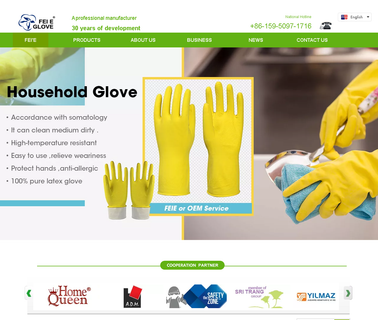 Zhangjiagang Feie Emulsion Products disposable gloves latex vinyl