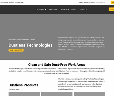 Dustless Technologies within reach