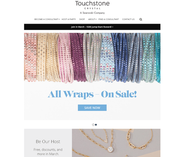Touchstone Crystal By Swarovski home business trends