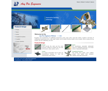 Aay Pee Engineers adjustable jack base