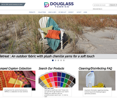 Douglass Industries Inc upholstery green