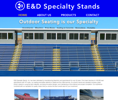 E & D Specialty Stands Inc arena