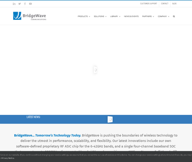 Bridgewave Communications bridge wireless