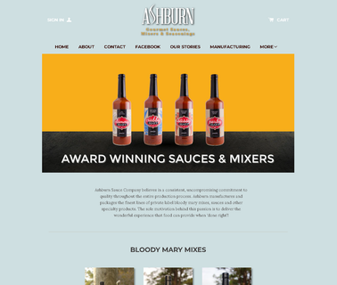 Ashburn Sauce Company: Profile barbecue foods