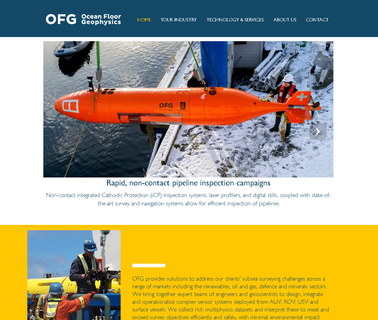 Ocean Floor Geophysics Ofg borehole geophysical