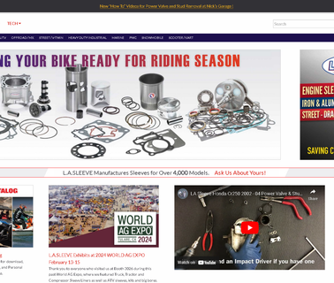L.A.Sleeve Co. cylinder leading