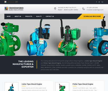 Crossword Agro Industries sugar cane equipment