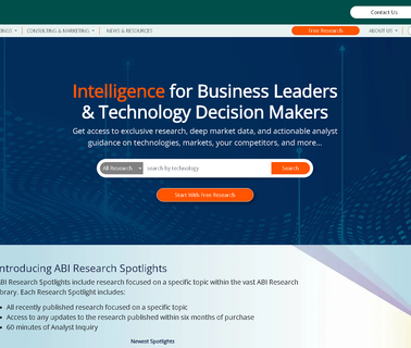 Abi Research, Technology Marke think tank