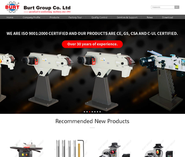 Burt Group woodworking saw machines