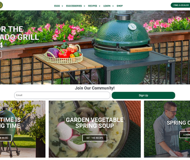 Big Green Egg, Worlds Best Smo grill green