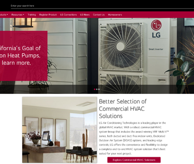 Lg Air Conditioning Systems hvac ductless systems