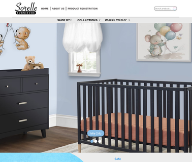 Sorelle Furniture baby changing tables