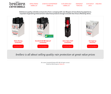 Brellerz Umbrellas buy frames