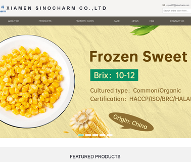 Xiamen Sinocharm fruits berries