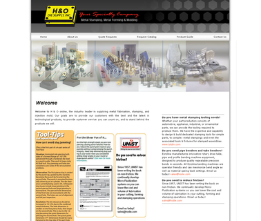 H & O Die Supply unload