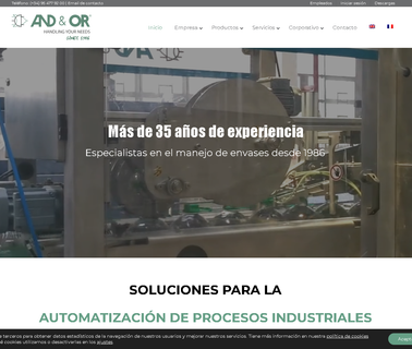 And & Or; Solutions for Bottling and Blow Molding clientes para