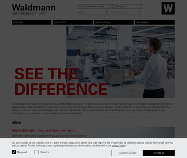 Herbert Waldmann Gmbh & Co. Kg single spot lighting
