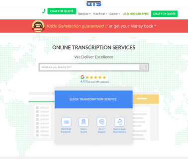 Online Transcription Services From $0.69/Min - Quick voice ivr
