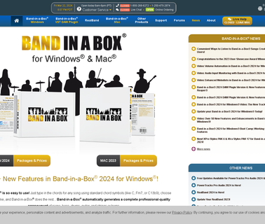 Home - Pg Music band software