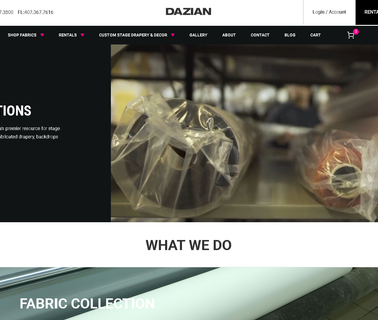 Dazian back white