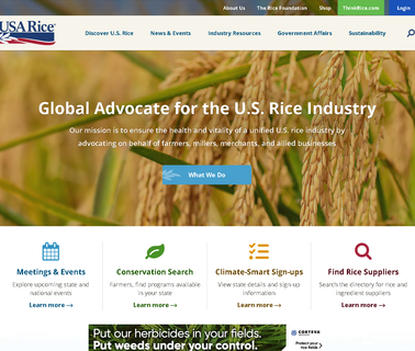 Usa Rice Federation build awareness