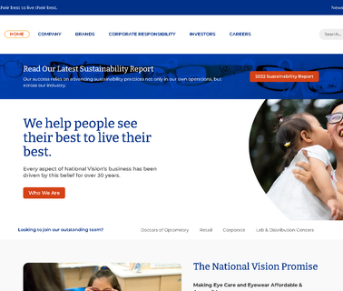 National Vision eyewear store