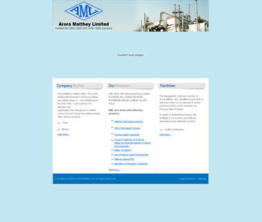 Arora Matthey Ltd. metal catalyst