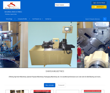 Sharda Industries roller bearing track