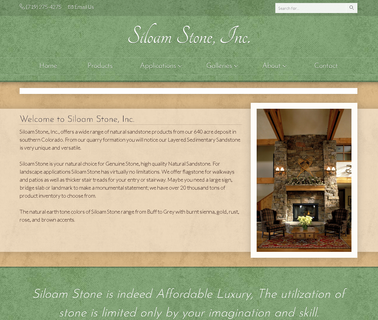 Siloam Stone boulders