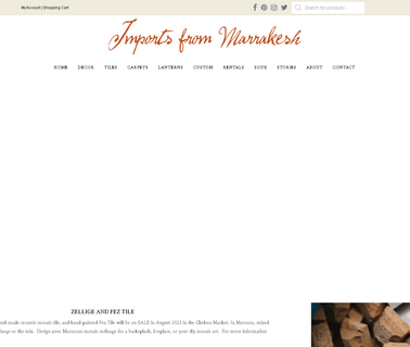 Imports From Marrakesh leather authentic